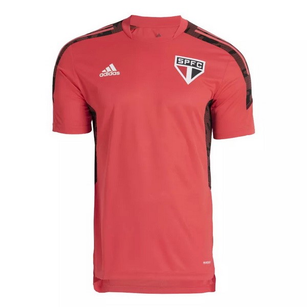 Trainingsshirt Sao Paulo 2021-2022 Rote Günstige Fußballtrikots